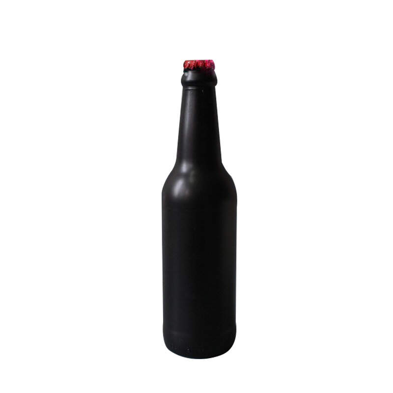 Glass Amber Beer Bottle