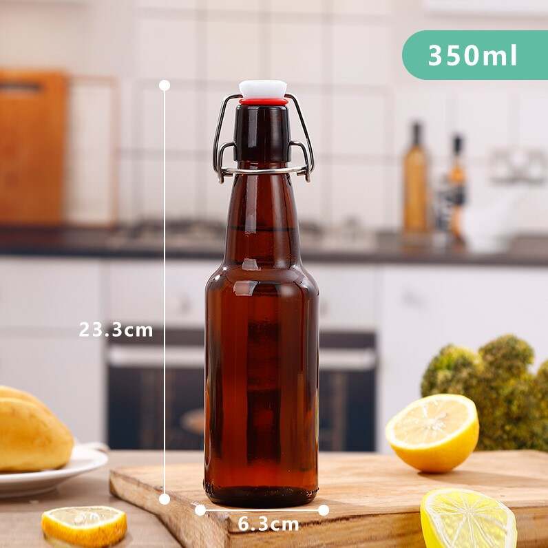 16 oz ez cap beer bottles, ez cap swing top beer bottles