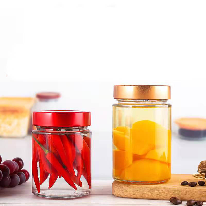 Glass Beverage Jar