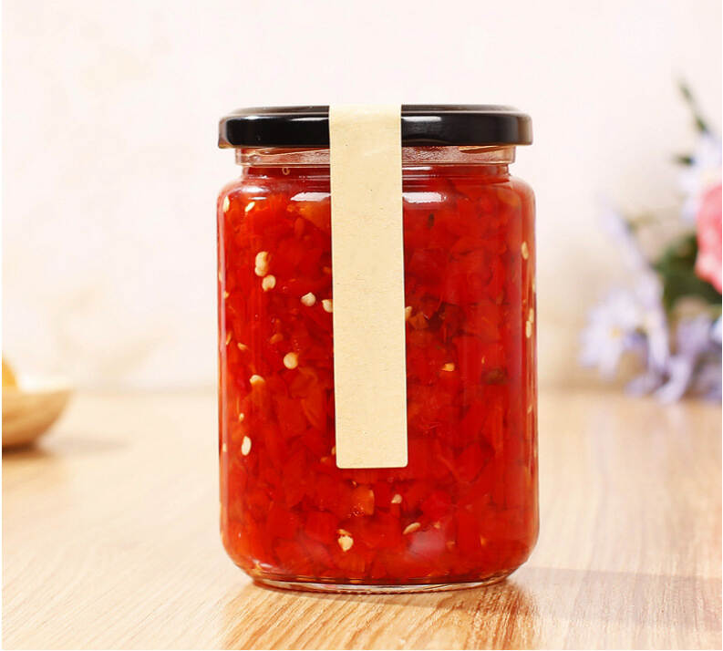 Glass Pickles Jar