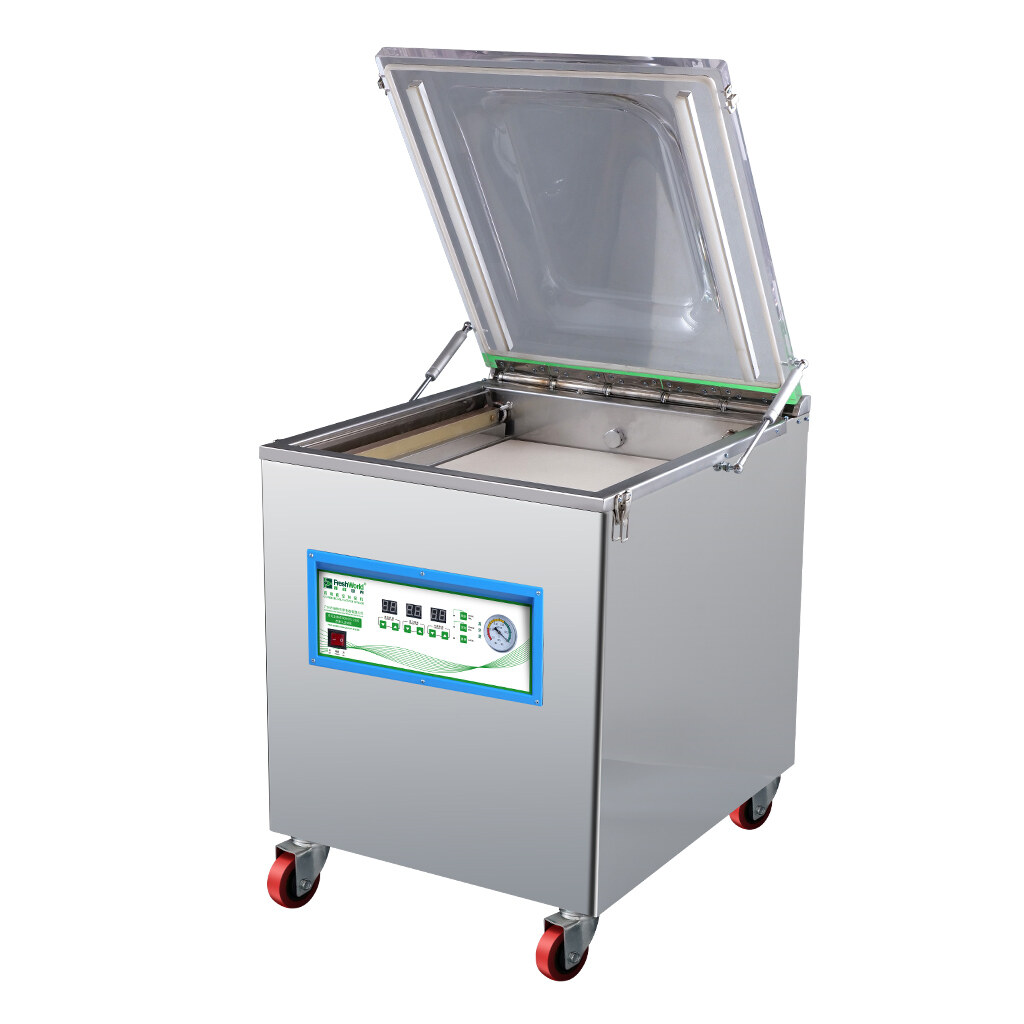 50CM Sealing Length Automatic Desktop Food Vacuum Sealer Universal Plastic Bag Chamber Vacuum Packing Machine