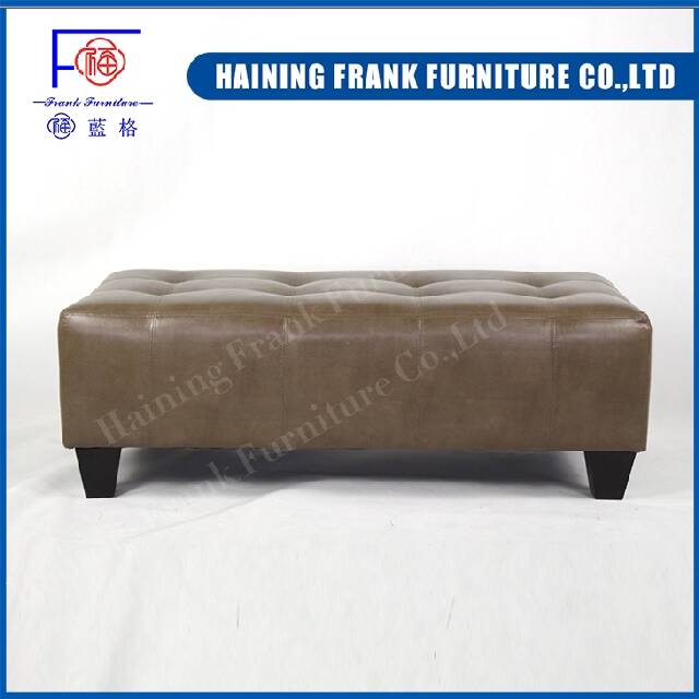French style ottomans wooden long ottomans