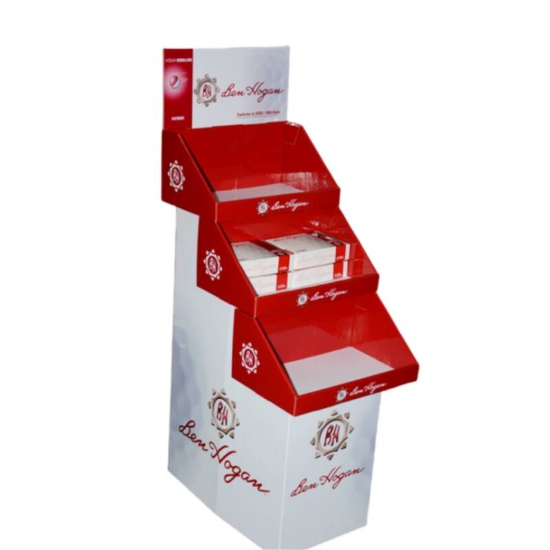 Folding Cardboard POS Display Stands