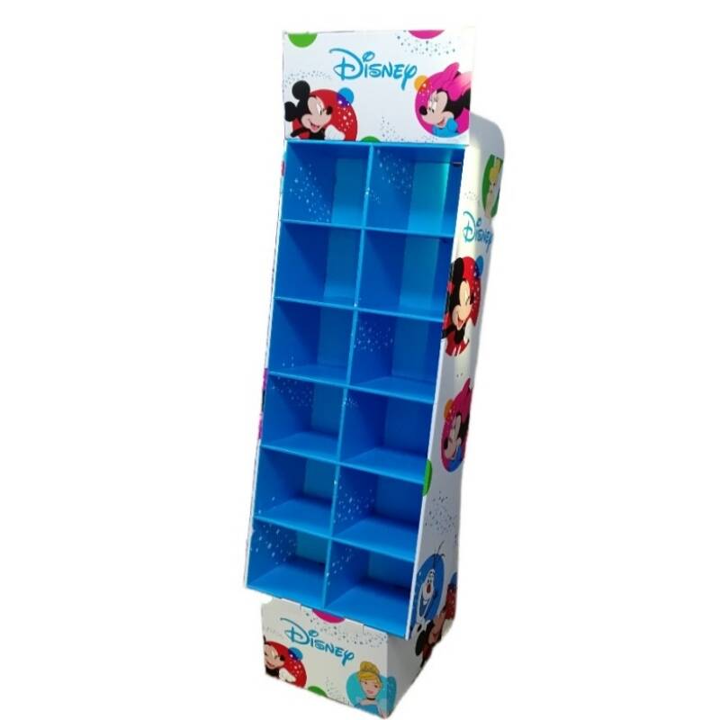 Embossing Cardboard Stand Display Matte Lamination For Multi Scene