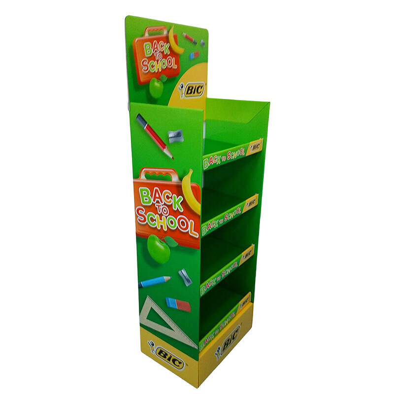 Cardboard Advertising Display Units For Retail / Promotion Customized Design