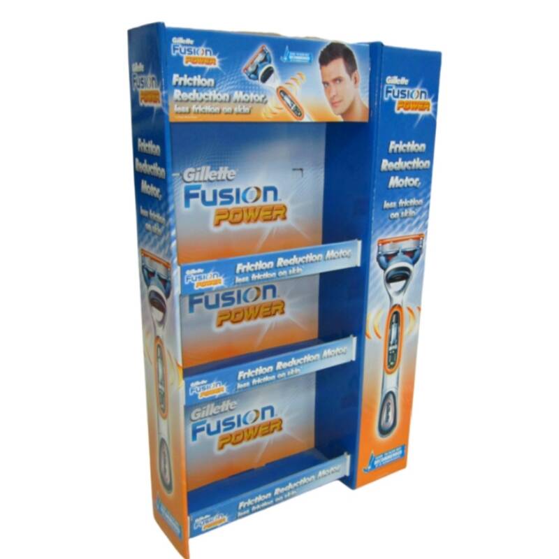 Lightweight Retail Cardboard Sidekick Display Racks Customizable Logo