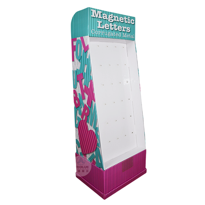 Wall Mount Pegboard Hook Display Metal Peg Hook Display For Airport Flight