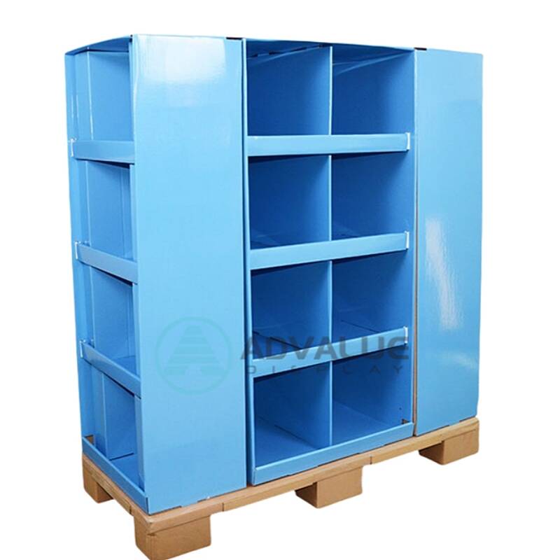 Offset Printed Corrugated Cardboard Displays For Promotion / Advertising