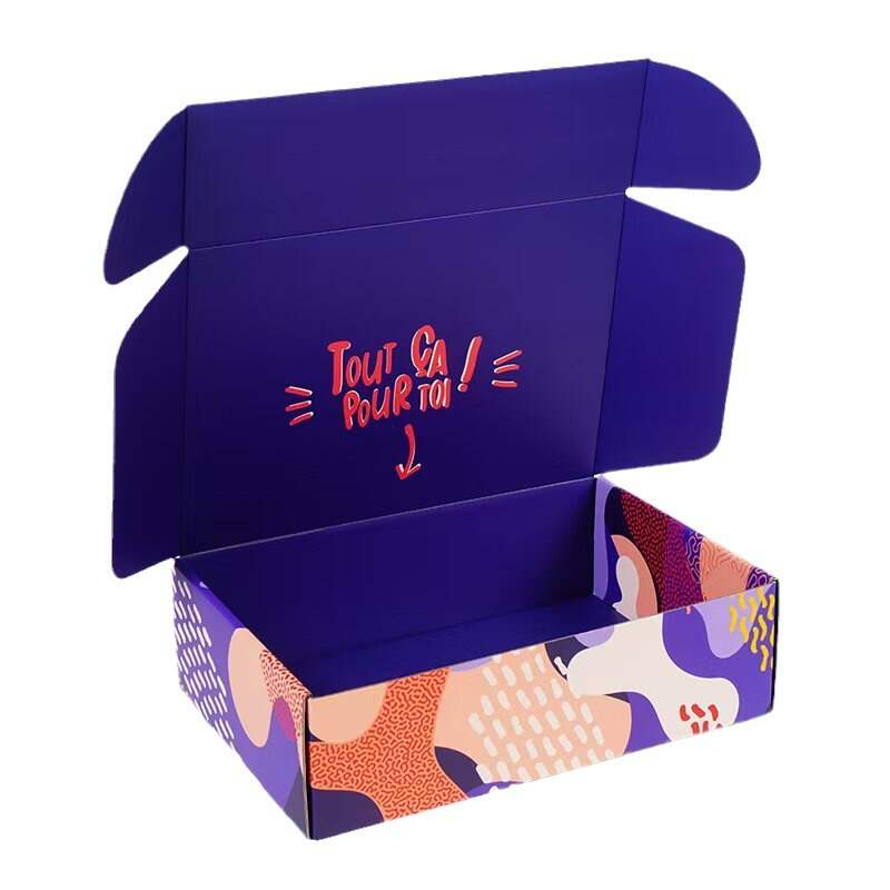 Cardboard Paper Packaging Box Package Drop Box For Cosmetics And Electronics