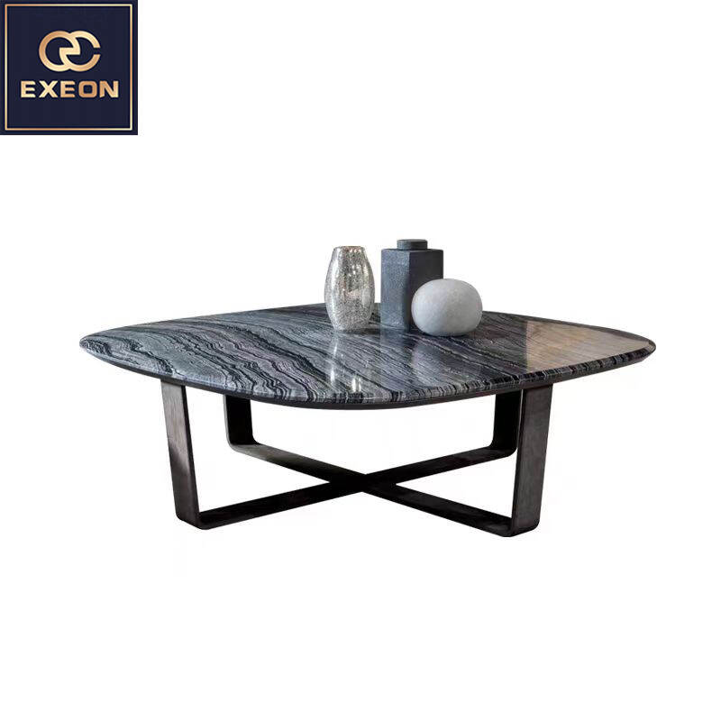 Irregular Italian high-end custom natural marble home coffee table