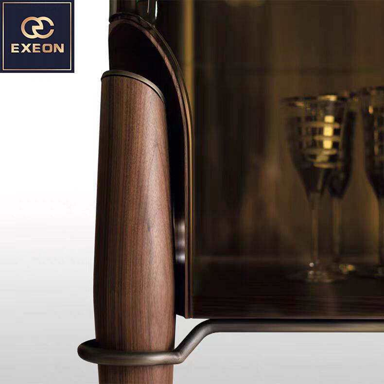 Luxury wine cabinet-Glass wine cabinet-Italian wine cabinet