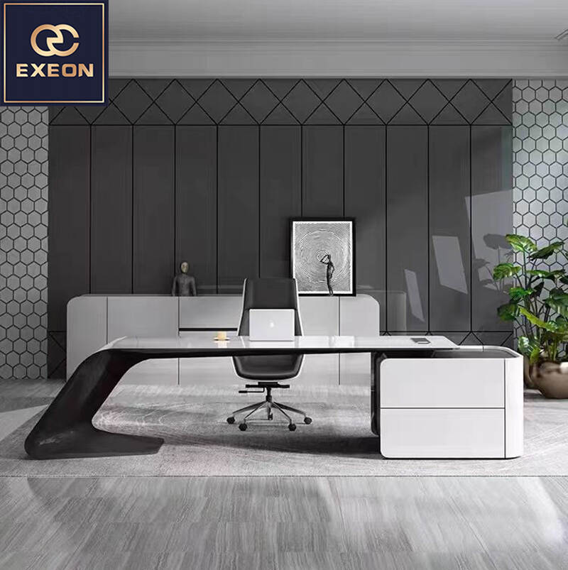 Luxury desk-Bugatti desk-Leather desk-Italian desk