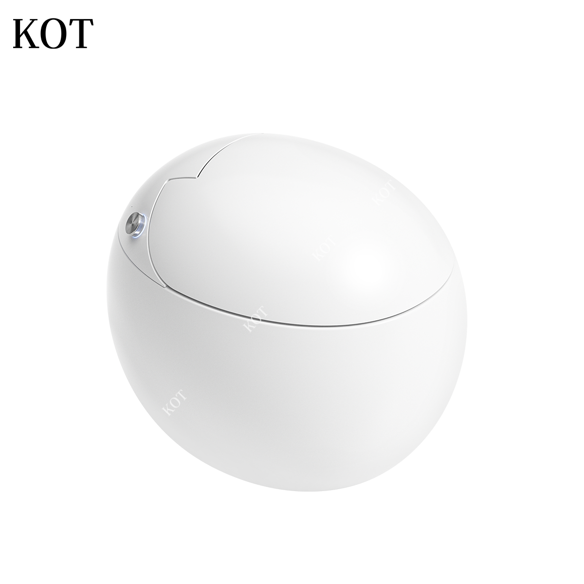 egg shape smart toilet