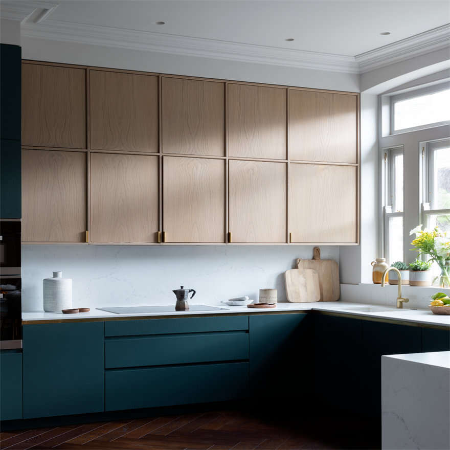 Veneer Kitchen Cupboards With Island