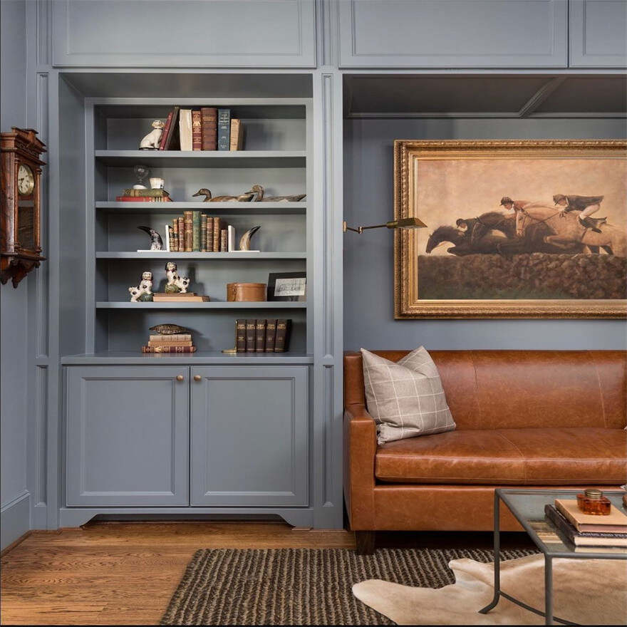 Living Room Luxury Wooden Bookcases