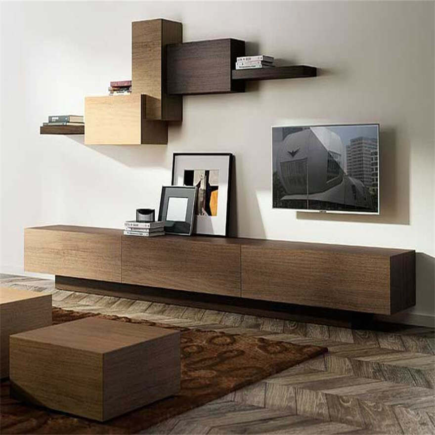 Custom Modern Wall-Amounted Tv Cabinet