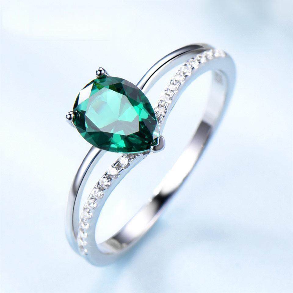 custom emerald ring, custom emerald rings, wholesale emerald rings