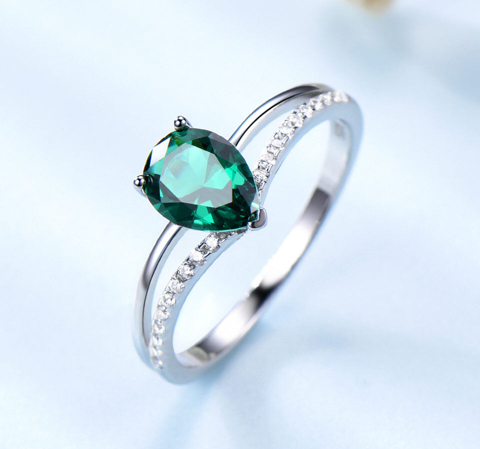 custom emerald ring, custom emerald rings, wholesale emerald rings