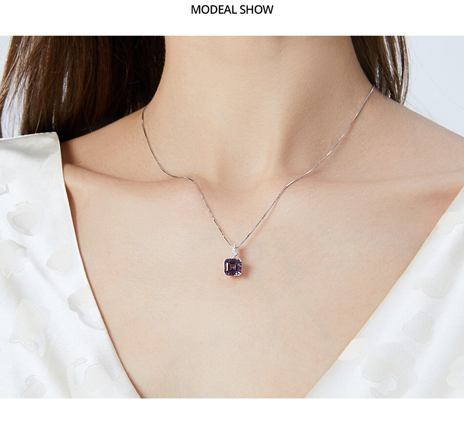 morganite sterling silver necklace, morganite necklace