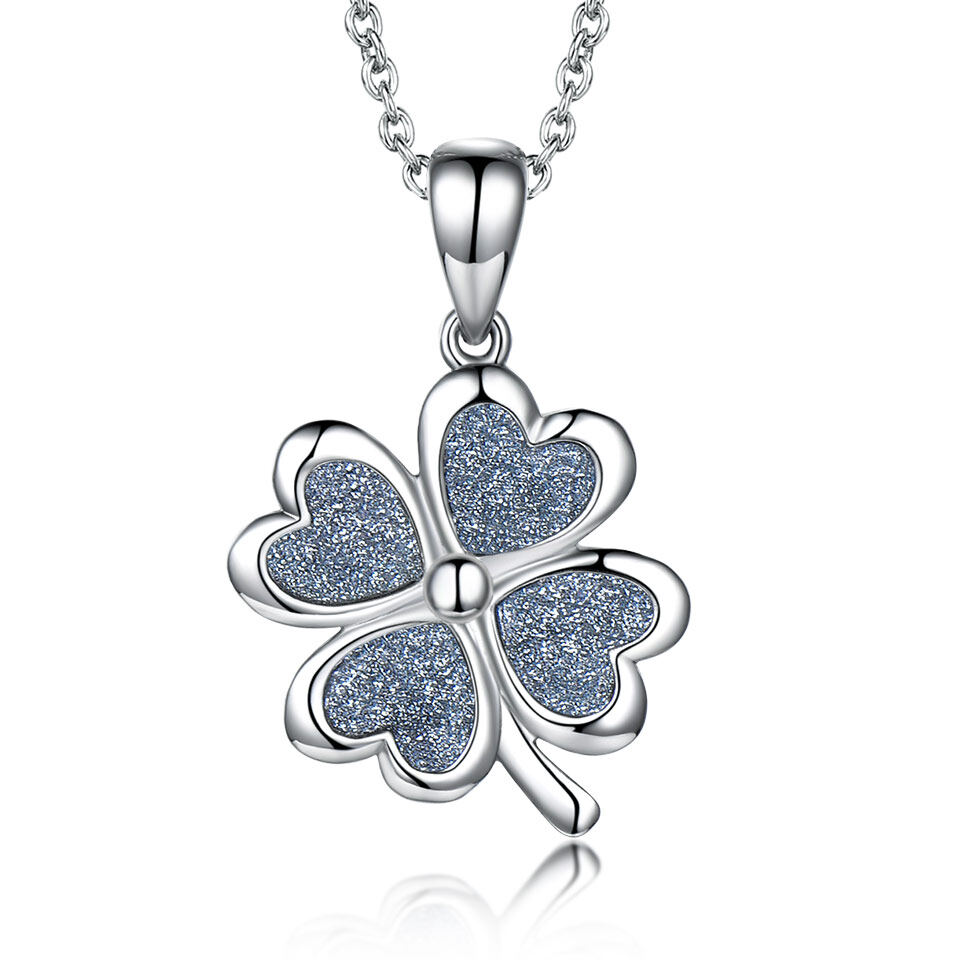 4 leaf clover pendant necklace, four leaf clover pendant necklace