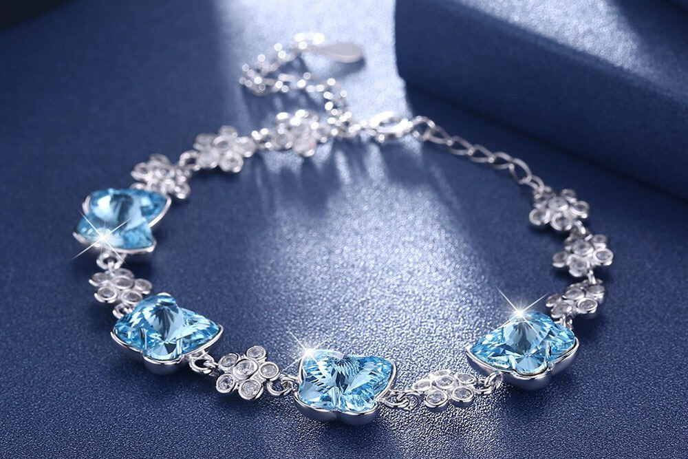 butterfly crystal bracelet, crystal butterfly bracelet, custom anniversary bracelets