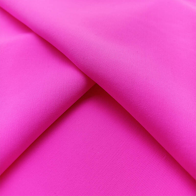Silk-like matte swimming fabric