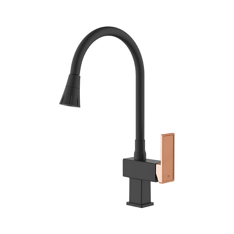 China Wholesale Kitchen Faucet, Pull Down Hot-cold Water Kitchen Faucet, Outlet Brass Kitchen Faucet Company, high quality oem Kitchen Faucet service