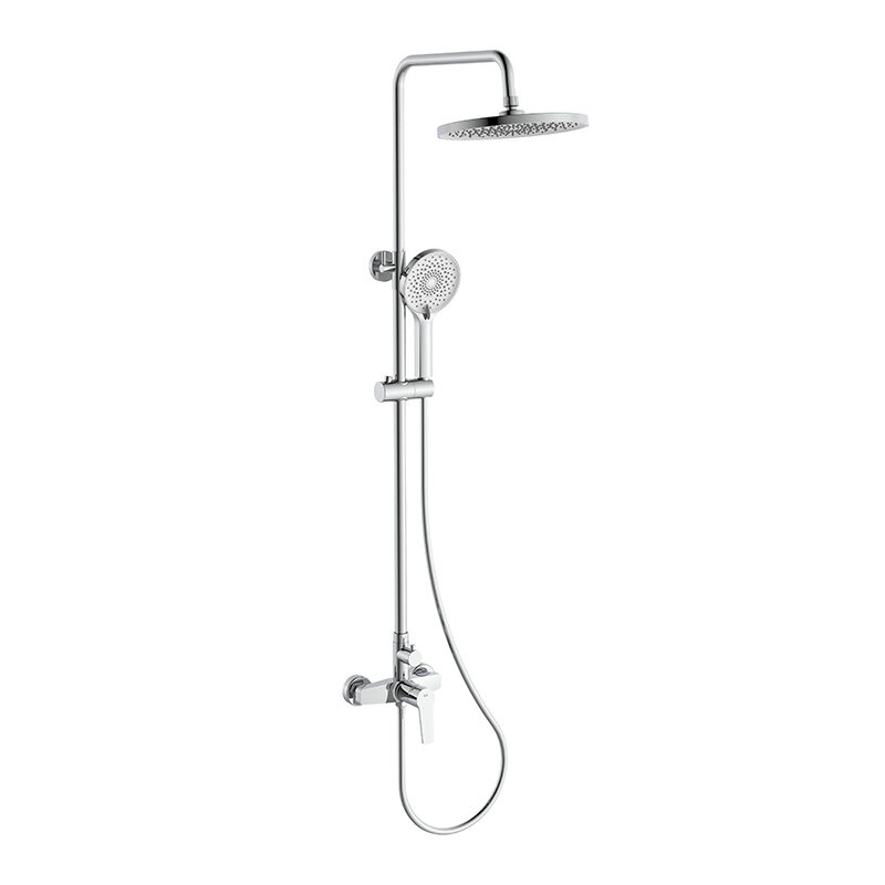 hot-cold water out brass shower set supplier, brass thermostatic rainfall shower set factory, brass thermostatic rainfall shower set oem, hot-cold water out brass shower set dealer, brass bath and shower faucets