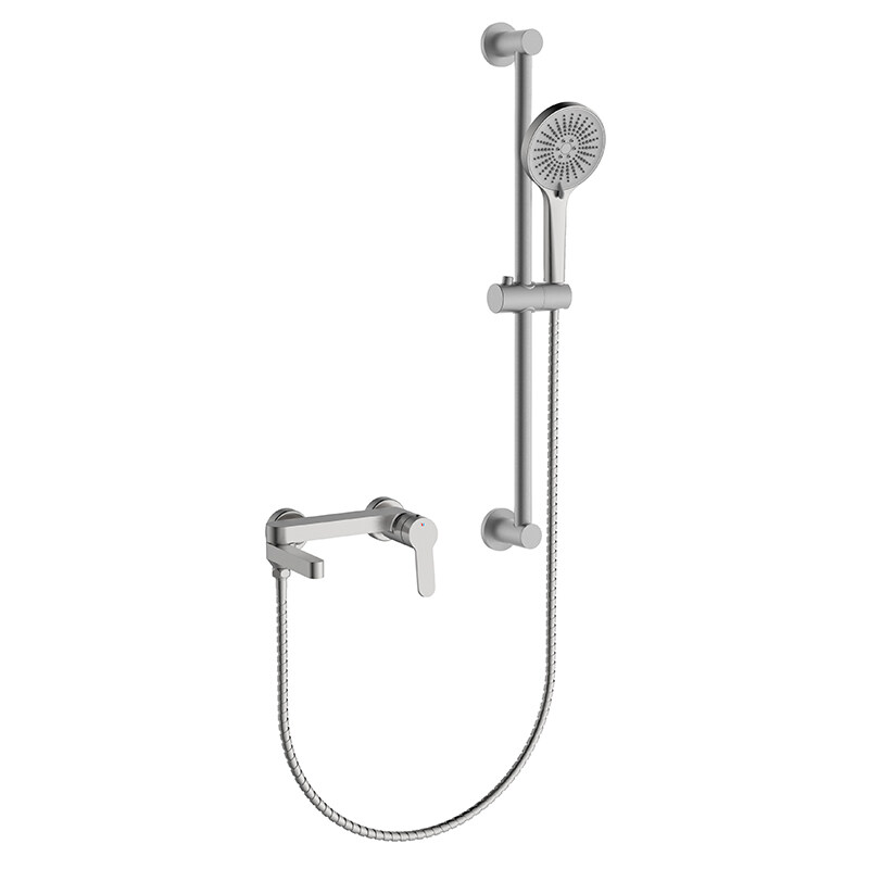 Wholesale Bathroom Faucets Bathroom Shower Set Factories Exposed Brass Shower Set Bathroom Faucets High Quality