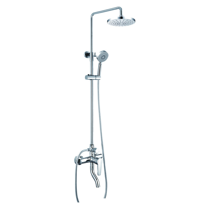 High and Bathroom Faucet Manufacturers Shower Set Manufacturers Brass Shower Head with Hose Bathroom Faucets Factory