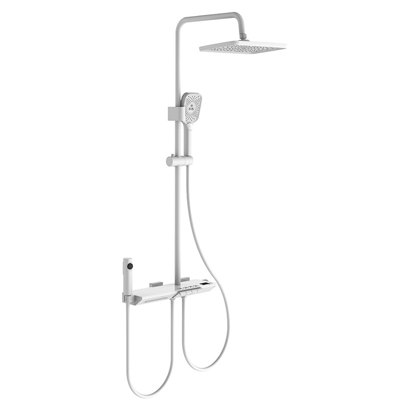 Brass Exposed Shower Company Hot-cold Water Out Brass Shower Set bathroom Faucets Manufacturers