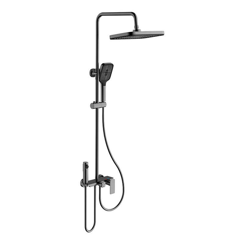 Wholesale Bathroom Faucets Bathroom Rain Shower Set Manufacturer Exposed Brass Shower Set