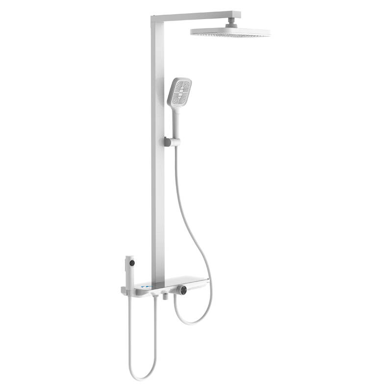 Bathroom Shower Faucet Wholesale Outlet Brass Rainfall Shower Set Supplier Wall Mount Rainfall Shower