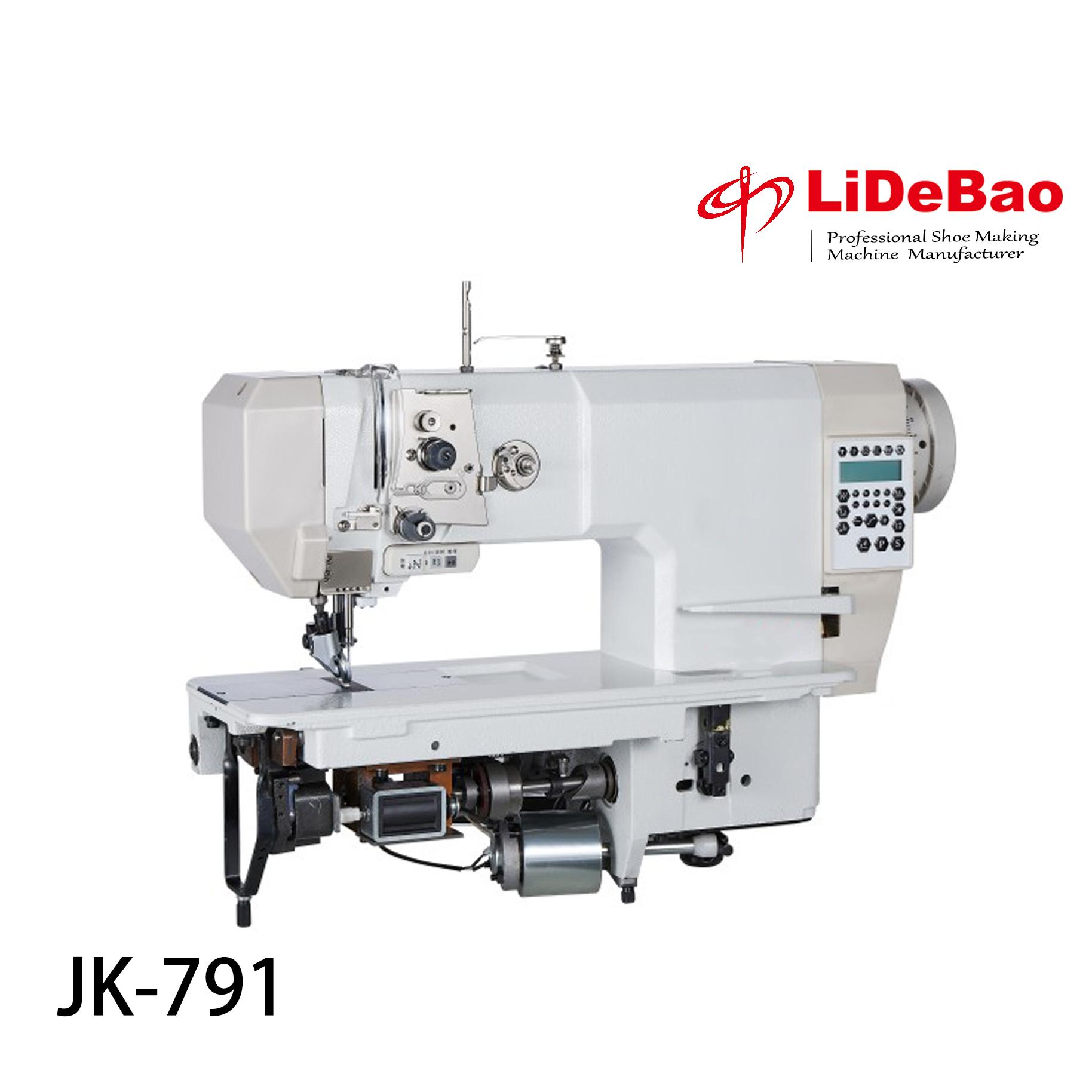 JK-791 Flat Bed Roller Foot Sewing Machine