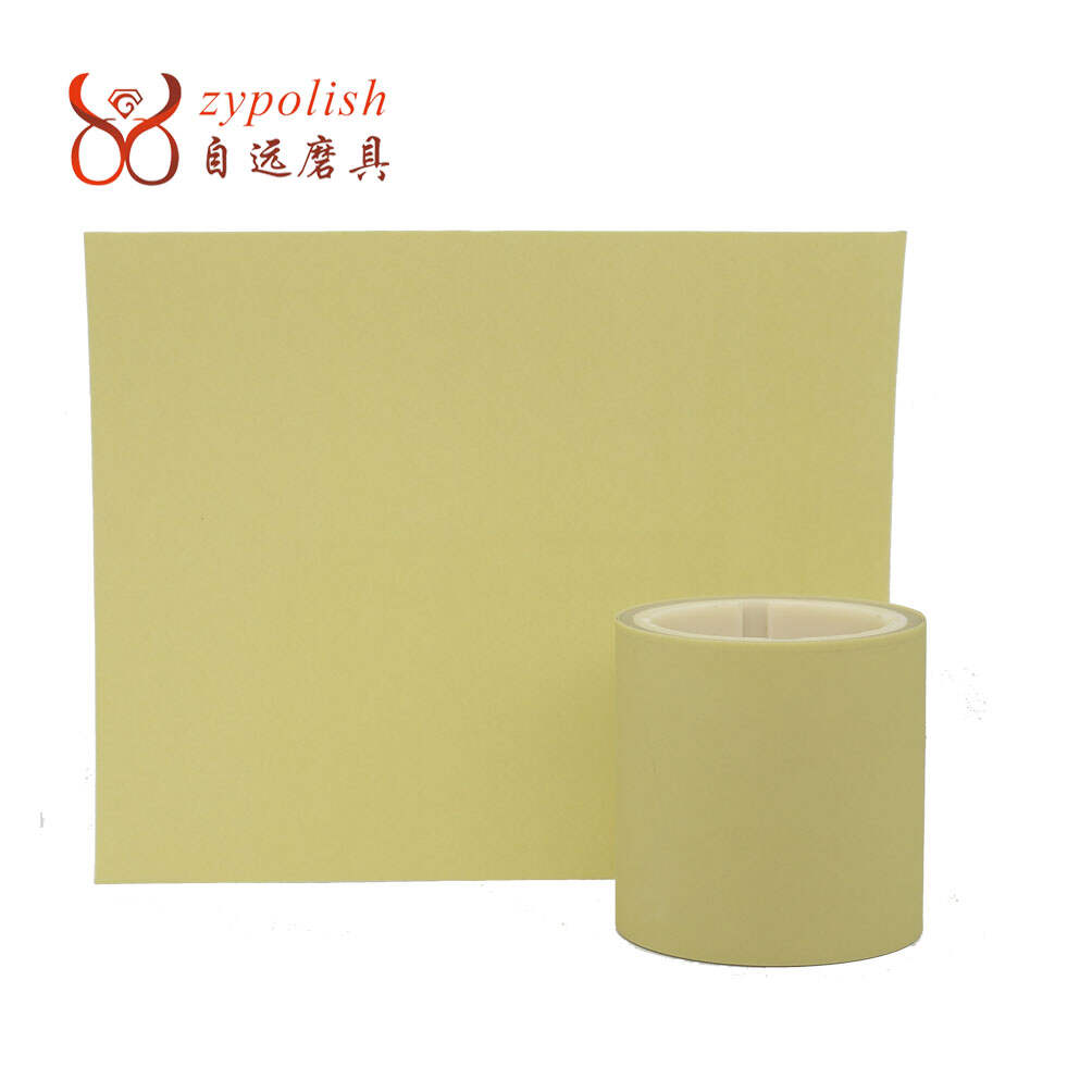 Diamond Microfinishing Films for Grinding and Polishing of Hard Materials