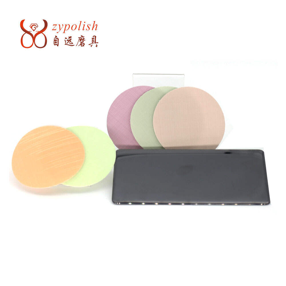 8000#-400# Micron Grade Ceramic Back Cover Grinding Use Diamond Pyramidal Abrasive Disc Film Disc