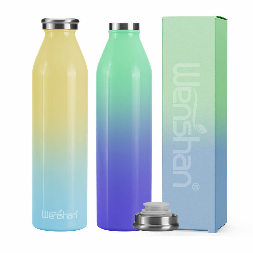500ml water bottle stainless steel, stainless steel water bottle 500ml, color changing stainless steel water bottle, stainless steel 500ml water bottle