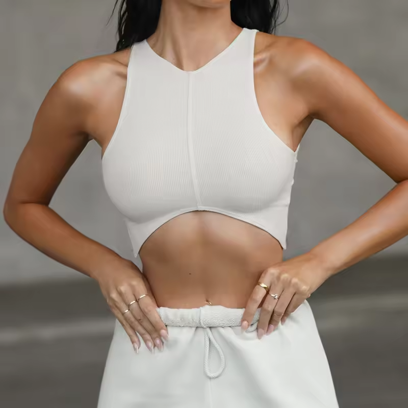 High Quality Crop Tank Top For Active Women Perfect For Gym And Casual Outings