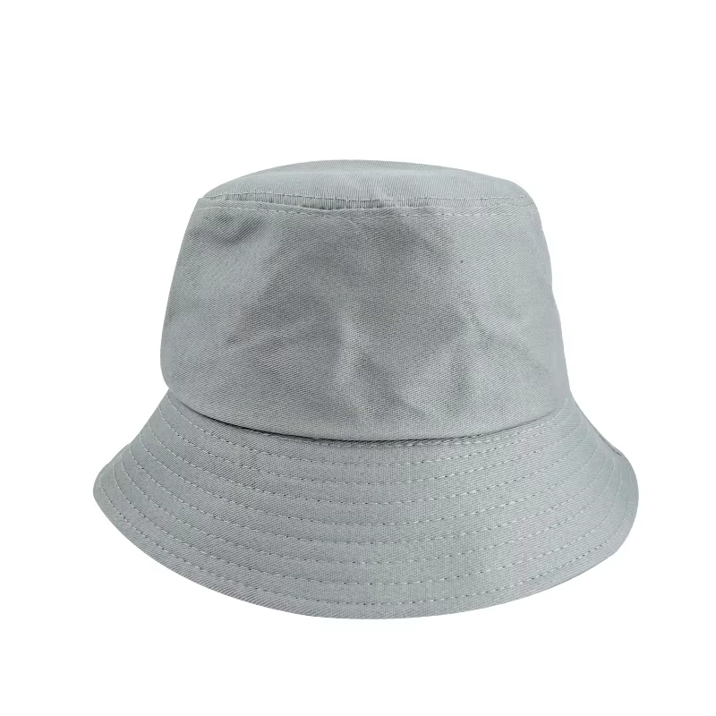 Fashion Designer Custom Logo Allover Printed And Embroidered Cotton Fisherman Bucket Hat With Private Brand Label