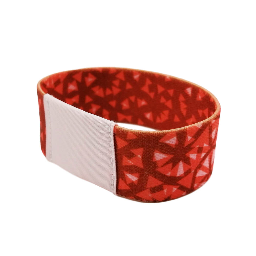 Wholesale Soft Polyester Elastic Wristband Eco-Friendly Fancy Elastic Wrist Band For Sale