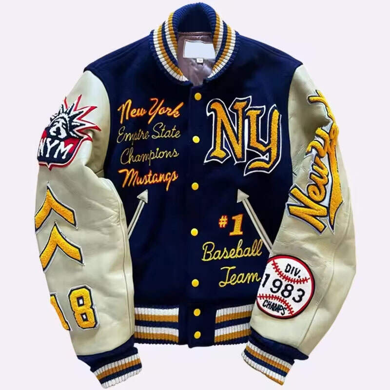 Men's Varsity Jacket Classic Varsity Jackets For Custom Team Or Corporate Apparel