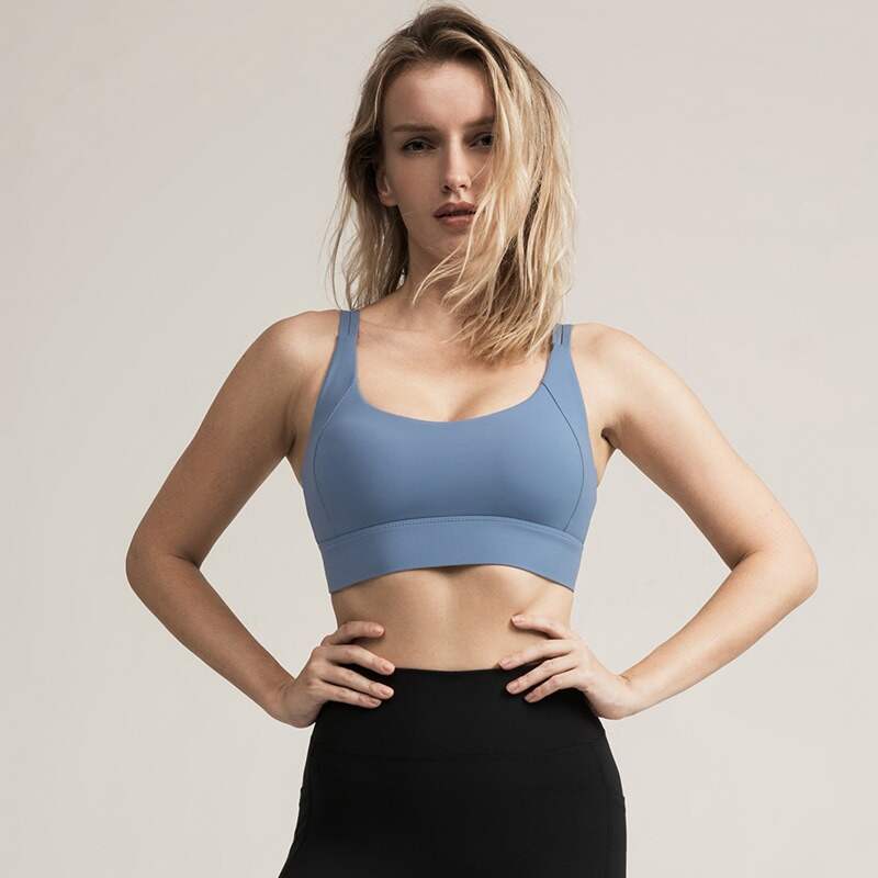 Wholesale Cross Beauty Sexy Fitness Gym Sports Top Wear Workout Yoga Bra Sexy Beautiful Back Fitness Yoga Bra Yoga Sports Bra