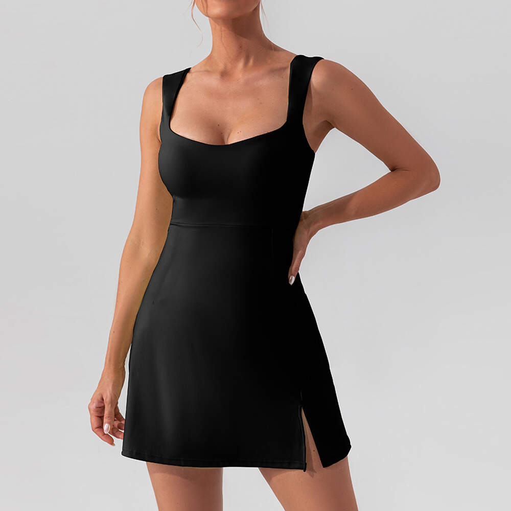 Women Quick Drying Sports Dress Casual Fitness Running Tennis Dress Wear Casual Fitness Dancing Dress