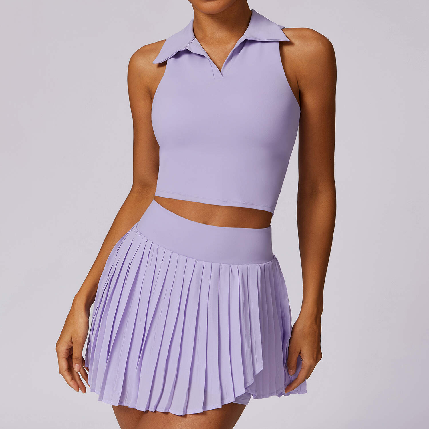 2024 New Tennis  Women Outdoor Running Sports Fitness Yoga Casual Tennis Skirt Fitness Clothing Women