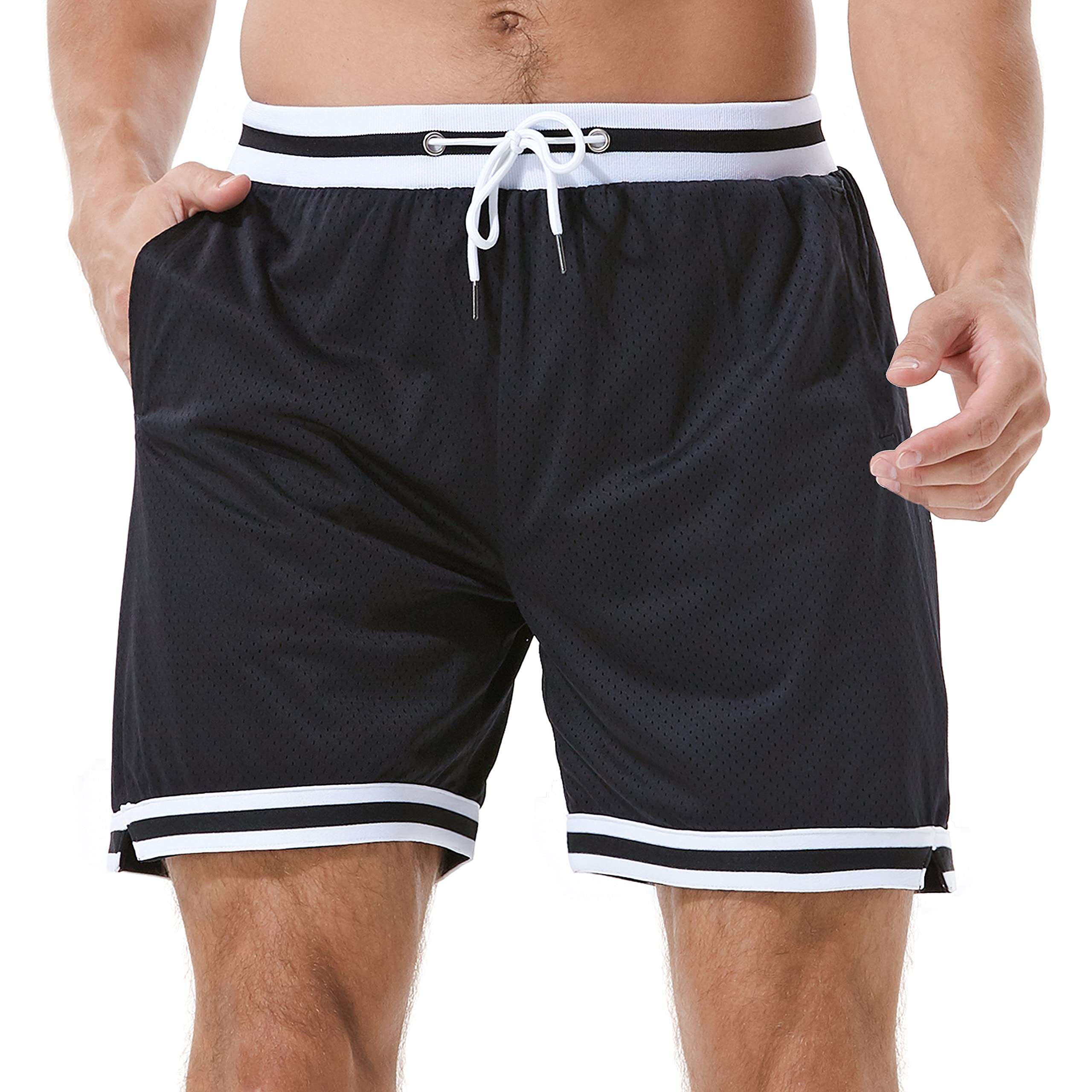 Quick-Dry Men’s Athletic Shorts – Lightweight Breathable Mesh For Gym And Training