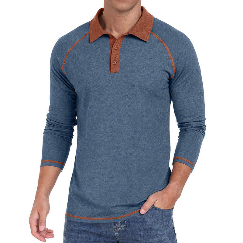 Men’s Long Sleeve Polo Shirts – Premium Cotton For Comfort And Style