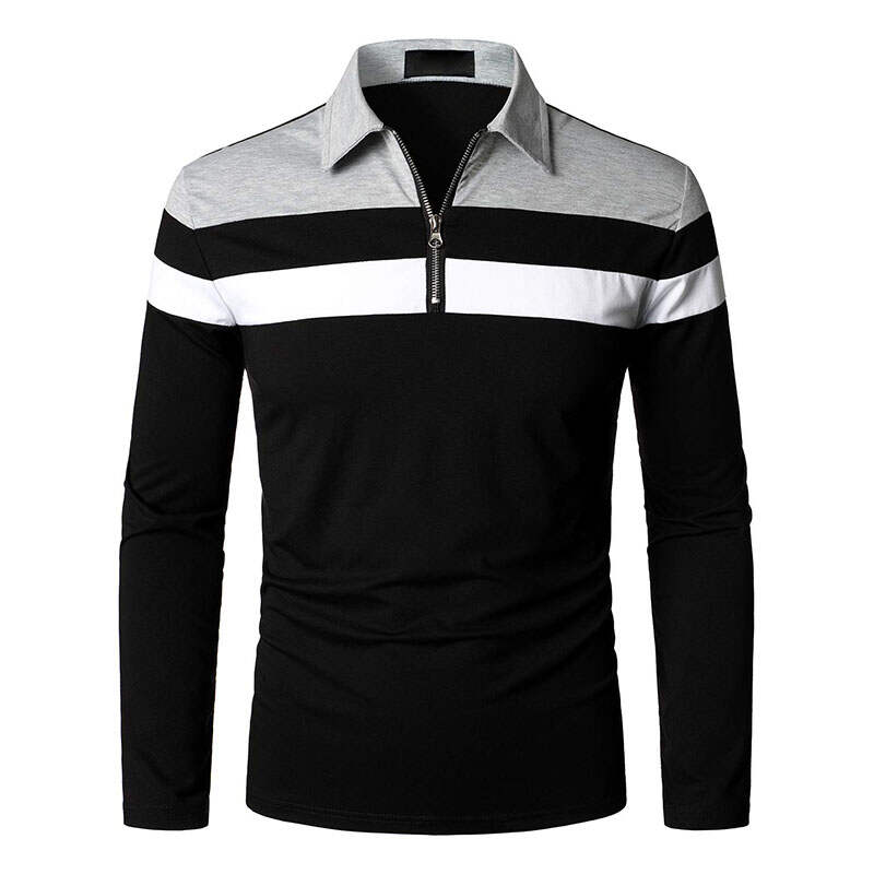 Versatile Men’s Long Sleeve Polos – Perfect for Golf, Office, Or Casual Outings