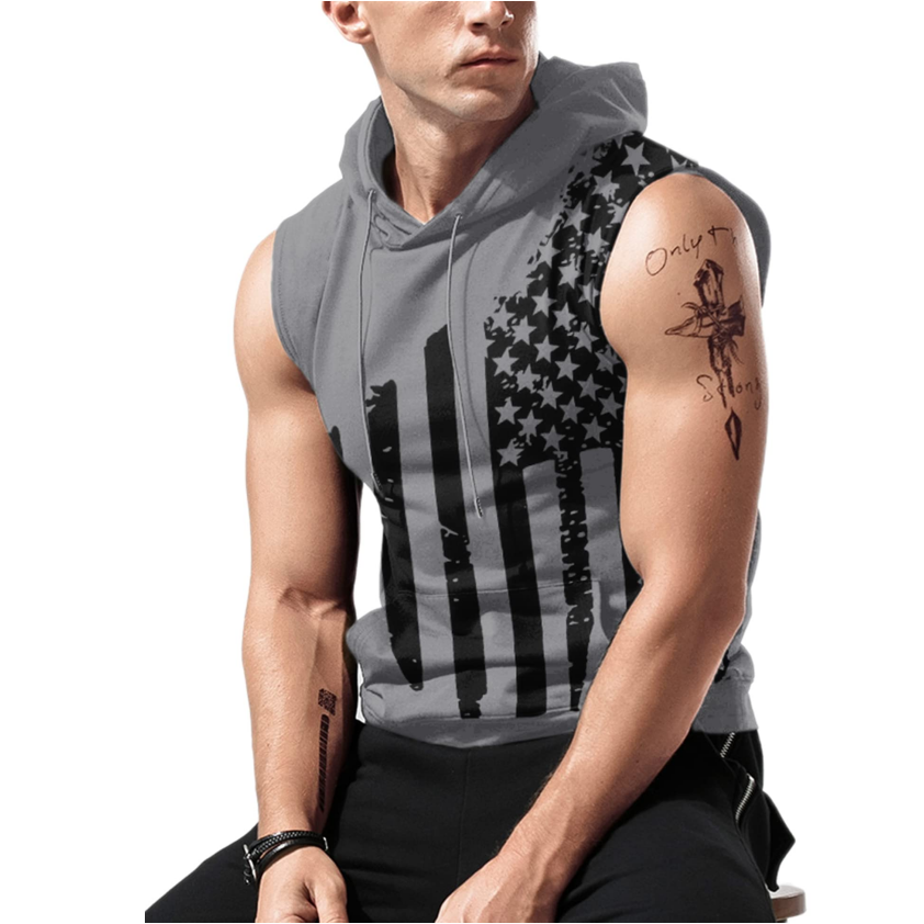Men’s hooded tank tops bulk, wholesale sleeveless hoodies, gym hoodies for men, stylish workout tank tops, B2B fitness apparel, custom gym wear, men’s sports hoodies, wholesale activewear supplier, athletic sleeveless hoodies, gym clothing bulk