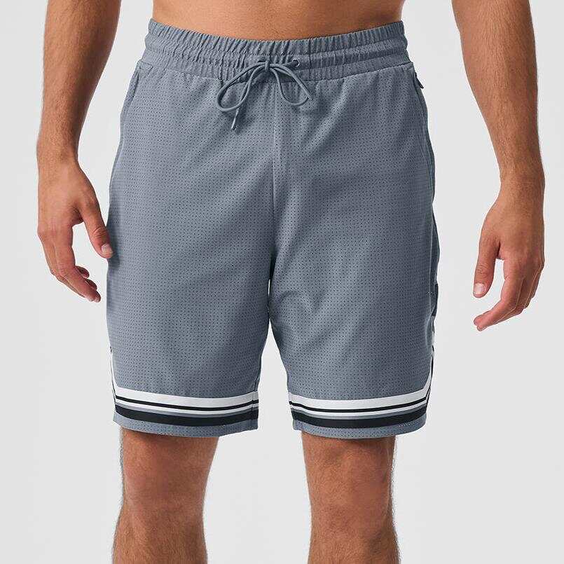 Men's Classic Basketball Shorts Summer Running Breathable 100% Polyester Cheap Blank Shorts