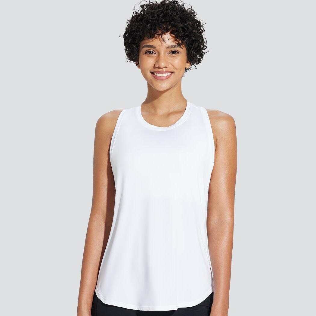 Newest Sweat Wicking Breathable Loose Golf Tennis Fitness Running Tank Top for Women